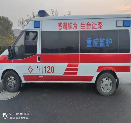 红岗救护车出租服务案例3