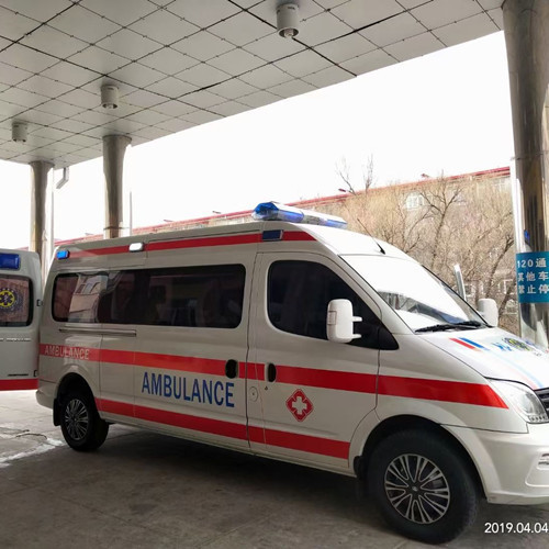 红岗救护车出租服务案例2